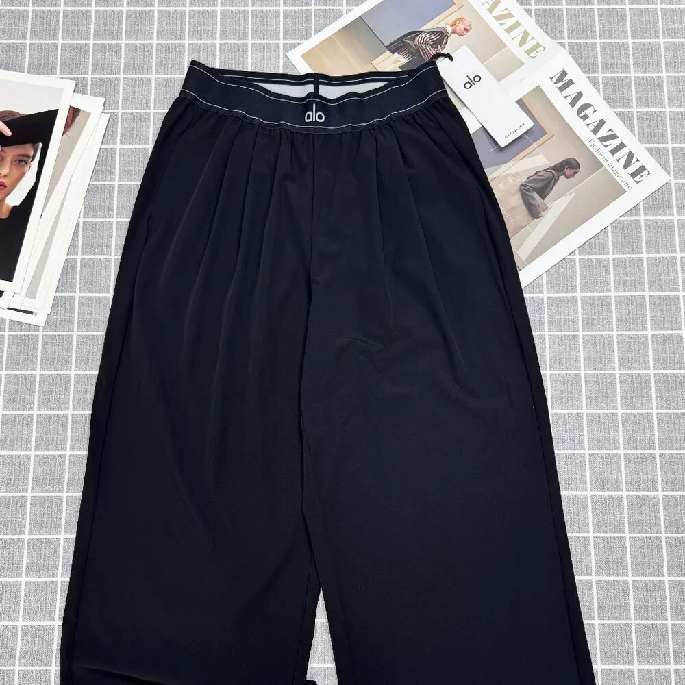 ALO Yoga Women's Black Straight Leg Pants (Regular Size)❣❣ - Picture 3 of 10
